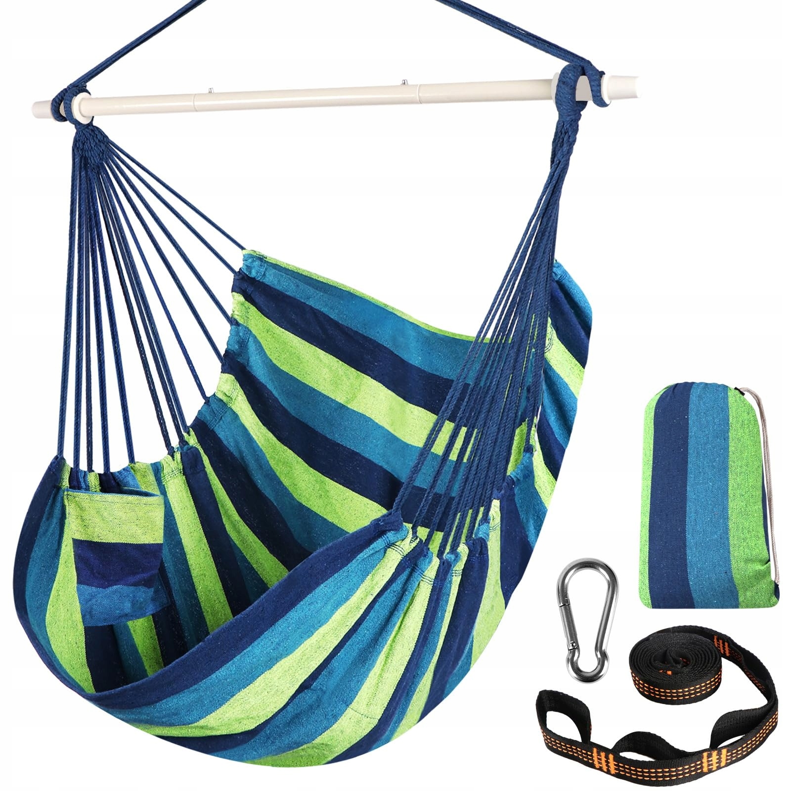 CHIHEE Hangstoel Katoenmix Comfortabel Binnen Buiten