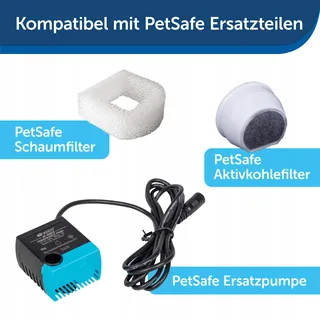PETSAFE Seaside Drinkfontein 18L Stil RVS Zilver — miniatuur 6