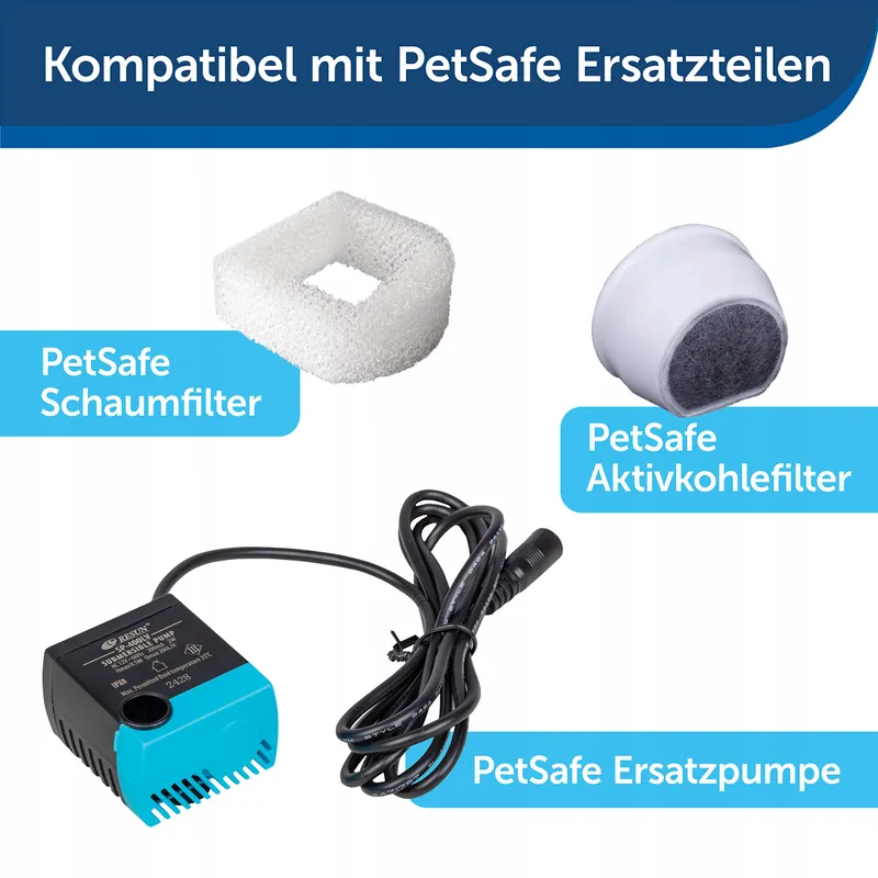 PETSAFE Seaside Drinkfontein 18L Stil RVS Zilver — foto 6