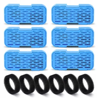 UIOOQ 6 Filters 6 Sponzen Voor Kattenfontein — miniatuur 1