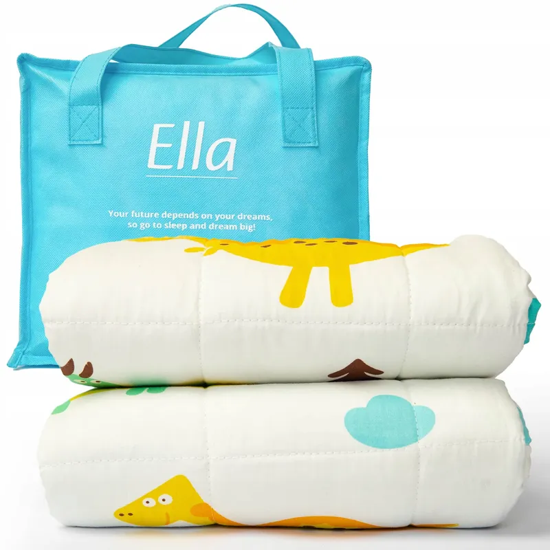 ELLA Verzwaringsdeken Kind 3,2kg 100x150cm Dino — foto 1