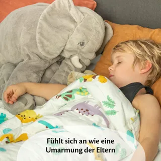 ELLA Verzwaringsdeken Kind 3,2kg 100x150cm Dino — miniatuur 2