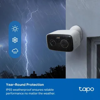 TAPO C400 Buitencamera Accu 1080p HD WiFi Nachtzicht Weerbestendig — miniatuur 4