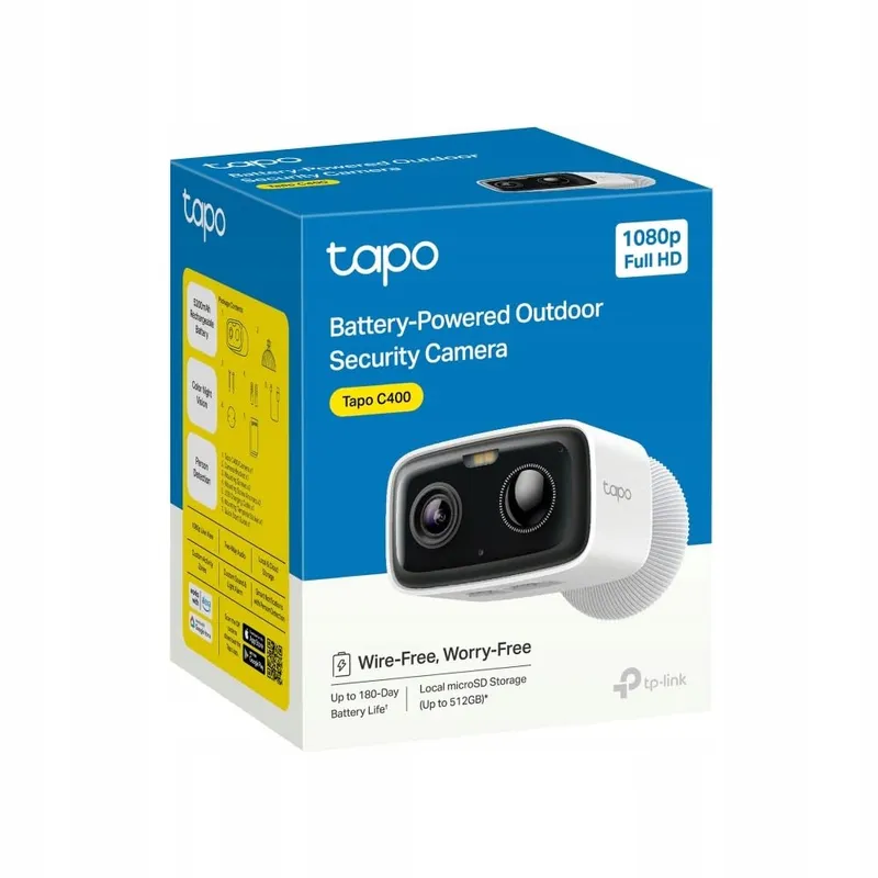 TAPO C400 Buitencamera Accu 1080p HD WiFi Nachtzicht Weerbestendig — foto 8