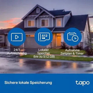 TP-LINK Tapo C500 Buitencamera 360° 1080p Bewegingsdetectie Alexa — miniatuur 4