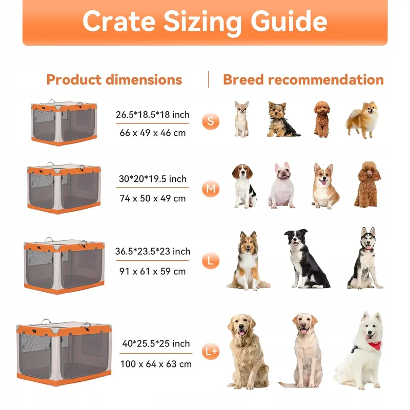 A 4 PET Opvouwbare Transportbox Middelgrote Honden Aluminium Frame — foto 5