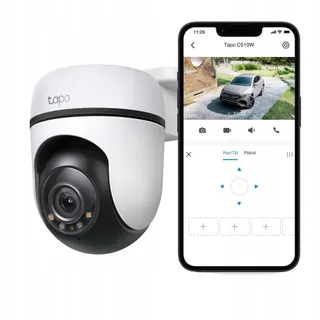 TP-LINK Tapo C510W Camera Buiten 360° 2K IP65 Nachtzicht Audio — miniatuur 2