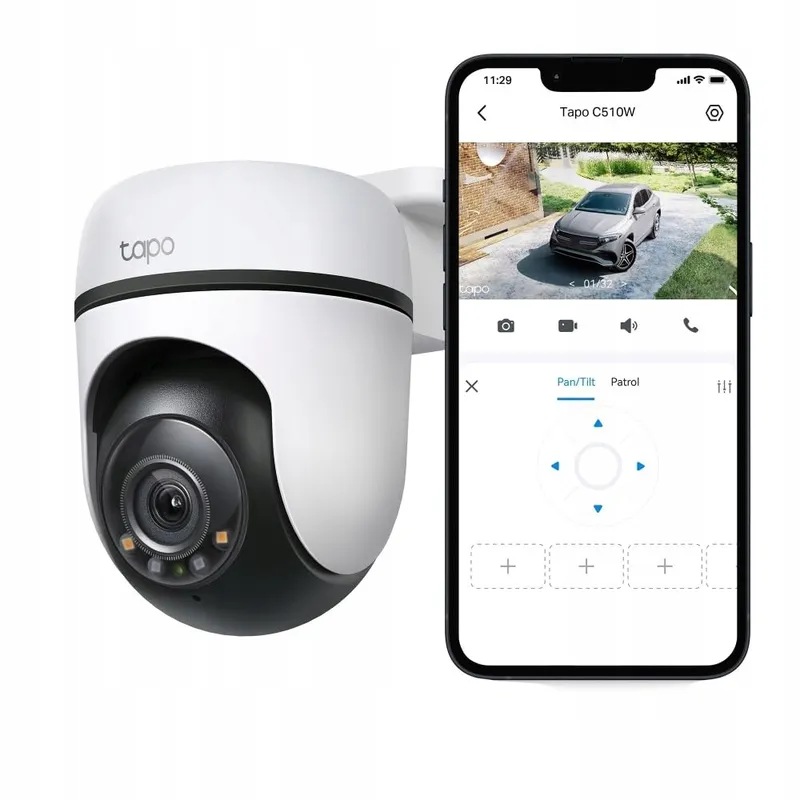 TP-LINK Tapo C510W Camera Buiten 360° 2K IP65 Nachtzicht Audio — foto 2