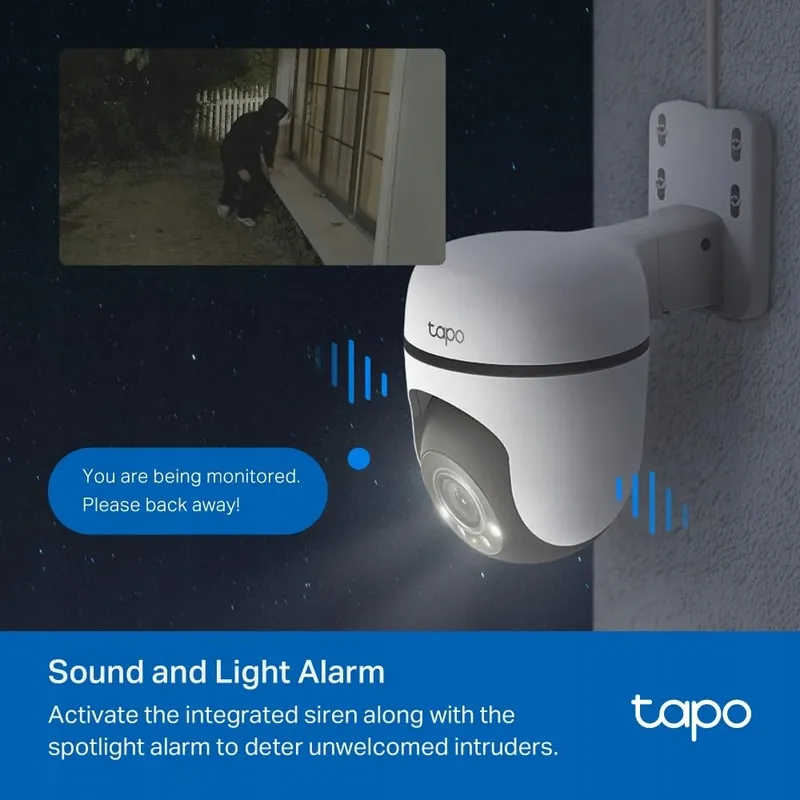 TP-LINK Tapo C510W Camera Buiten 360° 2K IP65 Nachtzicht Audio — foto 6