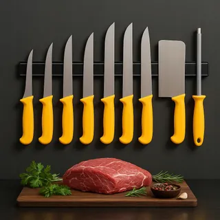 MESSER Keukenmessenset 10-delig Roestvrij Staal — miniatuur 3