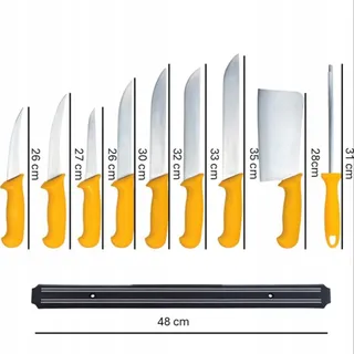 MESSER Keukenmessenset 10-delig Roestvrij Staal — miniatuur 2