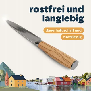 KJØK Premium Messenset 3-delig Damascus Els Handvat — miniatuur 5