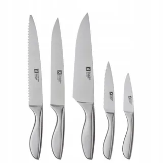 RICHARDSON SHEFFIELD FORME Messenset 5-delig Acaciahout Blok Voor Lade — miniatuur 2