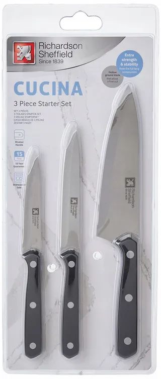 RICHARDSON SHEFFIELD Cucina Keukenmessenset 3-delig — miniatuur 1