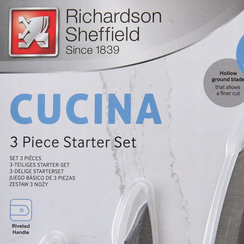 RICHARDSON SHEFFIELD Cucina Keukenmessenset 3-delig — foto 4