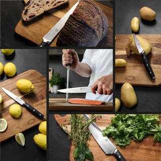 MASTERCHEF Messenset 6-delig RVS Hoog Koolstofgehalte — miniatuur 6
