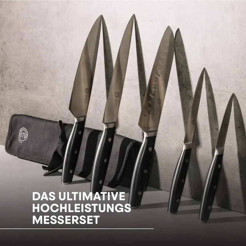 MASTERCHEF Messenset 6-delig RVS Hoog Koolstofgehalte — foto 2