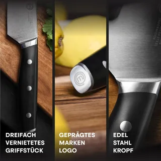 MASTERCHEF Messenset 6-delig RVS Hoog Koolstofgehalte — miniatuur 5