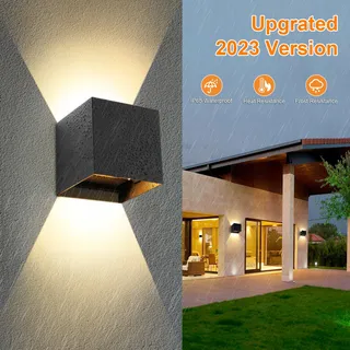 KLIGHTEN Buitenlamp 30W Zwart 2 Stuks IP65 3000K Verstelbaar — miniatuur 14