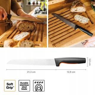 FISKARS Keukenmessenset 5-delig Japans Staal Kunststof — miniatuur 5