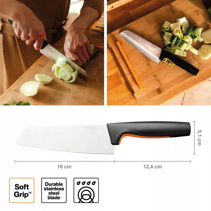 FISKARS Keukenmessenset 5-delig Japans Staal Kunststof — foto 4