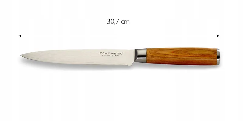 ECHTWERK Damastmessenset 5-delig Ergonomische Handgrepen — foto 7