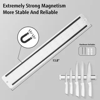 HECEF Messenset Met Magneetstrip 5-delig Roestvrij Staal — miniatuur 4
