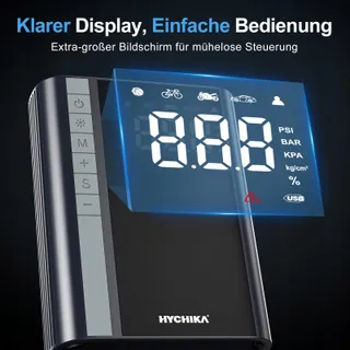 HYCHIKA Powerbank Compressor Auto Benzine 6L Diesel 10L — miniatuur 6