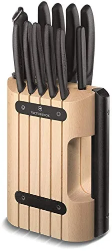VICTORINOX Messenblok Hout Zonder Messen Voor 6 Messen Amandel Beige — foto 1