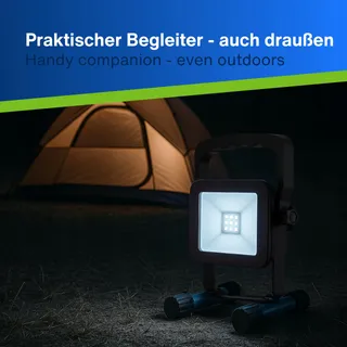 REV LED Werklamp 5W 700lm IP54 Binnen Buiten Accu — miniatuur 8