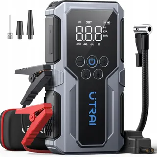 UTRAI Powerbank 4500A Compressor 150PSI Zaklamp 18W Snelladen — miniatuur 9