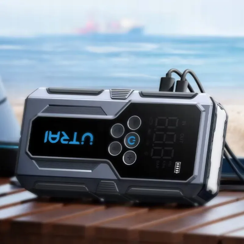 UTRAI Powerbank 4500A Compressor 150PSI Zaklamp 18W Snelladen — foto 16