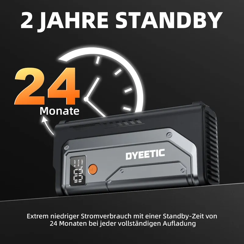 POWERBANK Starthilfe 7000A Auto 12V Benzine Diesel LED USB — foto 6