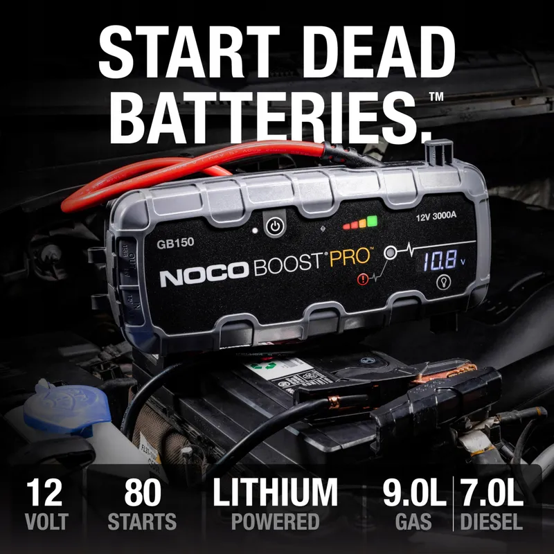 NOCO Boost GB150 3000A Starthulp Powerbank 12V 9L Benzine 7L Diesel — foto 2