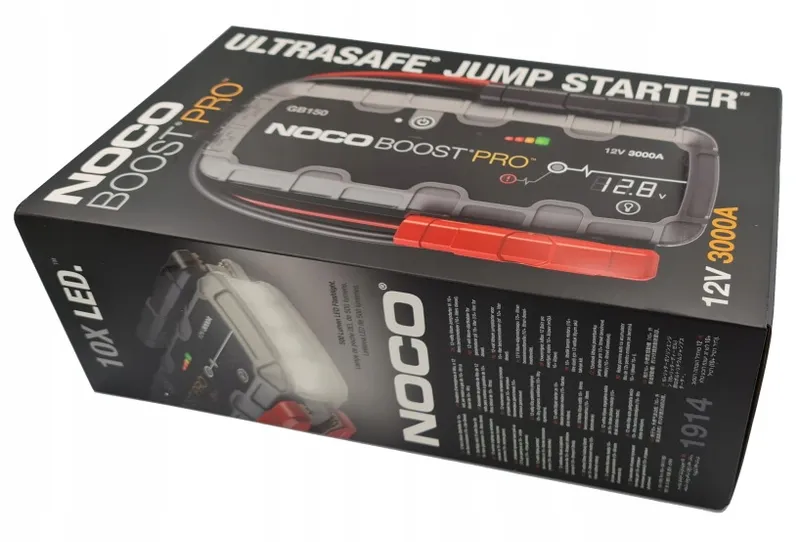 NOCO Boost GB150 3000A Starthulp Powerbank 12V 9L Benzine 7L Diesel — foto 11