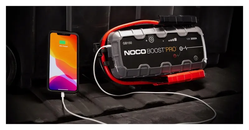 NOCO Boost GB150 3000A Starthulp Powerbank 12V 9L Benzine 7L Diesel — foto 10