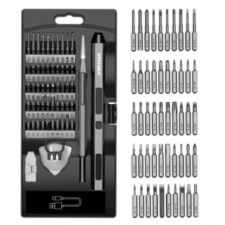 HYCHIKA Elektrische Precisieschroevendraaierset 62-in-1 Voor Elektronica — miniatuur 1