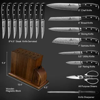 PIKLOHAS Messenset 17-delig Met Magnetisch Blok — miniatuur 6