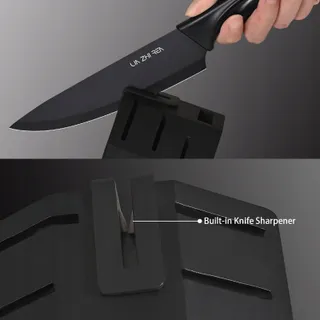 LIN ZHI REN Messenset 13-delig Blok Slijper — miniatuur 4