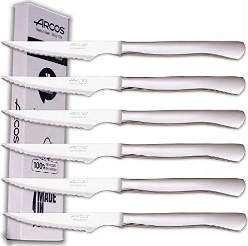 ARCOS Vleesmessenset 6-delig RVS Monoblock Handvat — foto 1