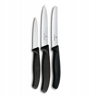 VICTORINOX Swiss Classic Keukenmessenset 3-delig Roestvrij Staal