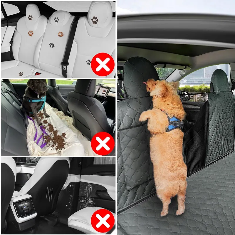 TTCR-II Beschermmat Voor Hond Tesla Model 3 Y S 2018-2023 Waterdicht — foto 4