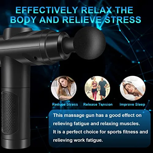 MASSAGEPISTOLE Massagepistool 30 Standen LCD 10 Koppen — foto 8