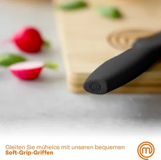 MASTERCHEF Keukenmessenset 5-delig Roestvrij Staal Zwart — miniatuur 6