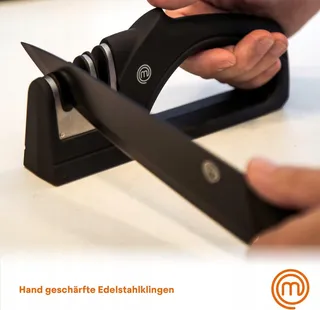 MASTERCHEF Keukenmessenset 5-delig Roestvrij Staal Zwart — miniatuur 5