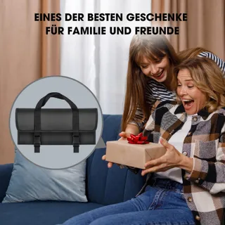 MOSFIATA Keukenmessenset 12-delig Roestvrij Staal Met Tas — miniatuur 8