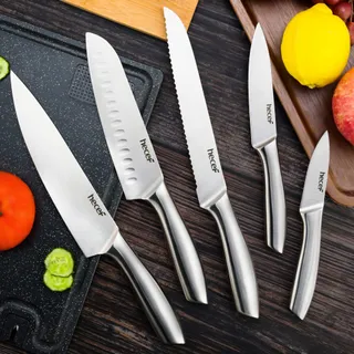 HECEF Zilveren Messenset RVS Scherp Lemmet — miniatuur 7