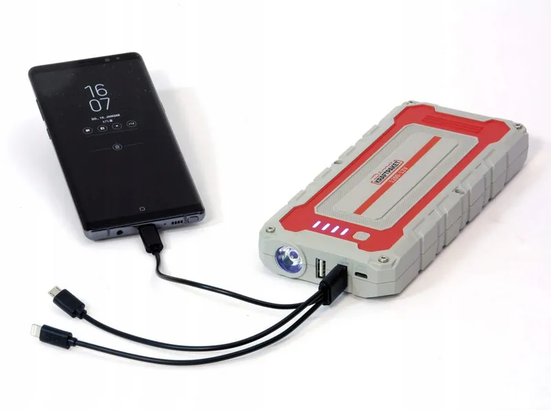 DINO KRAFTPAKET Powerbank 12V 1500A Diesel Benzine E-Auto — foto 4