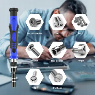 EVENTRONIC Precisieschroevendraaierset 132-in-1 voor Elektronica — miniatuur 2