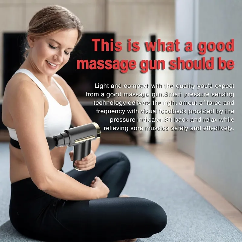 COTSCOO Mini Massagepistool 4 Koppen Stil Draagbaar — foto 7